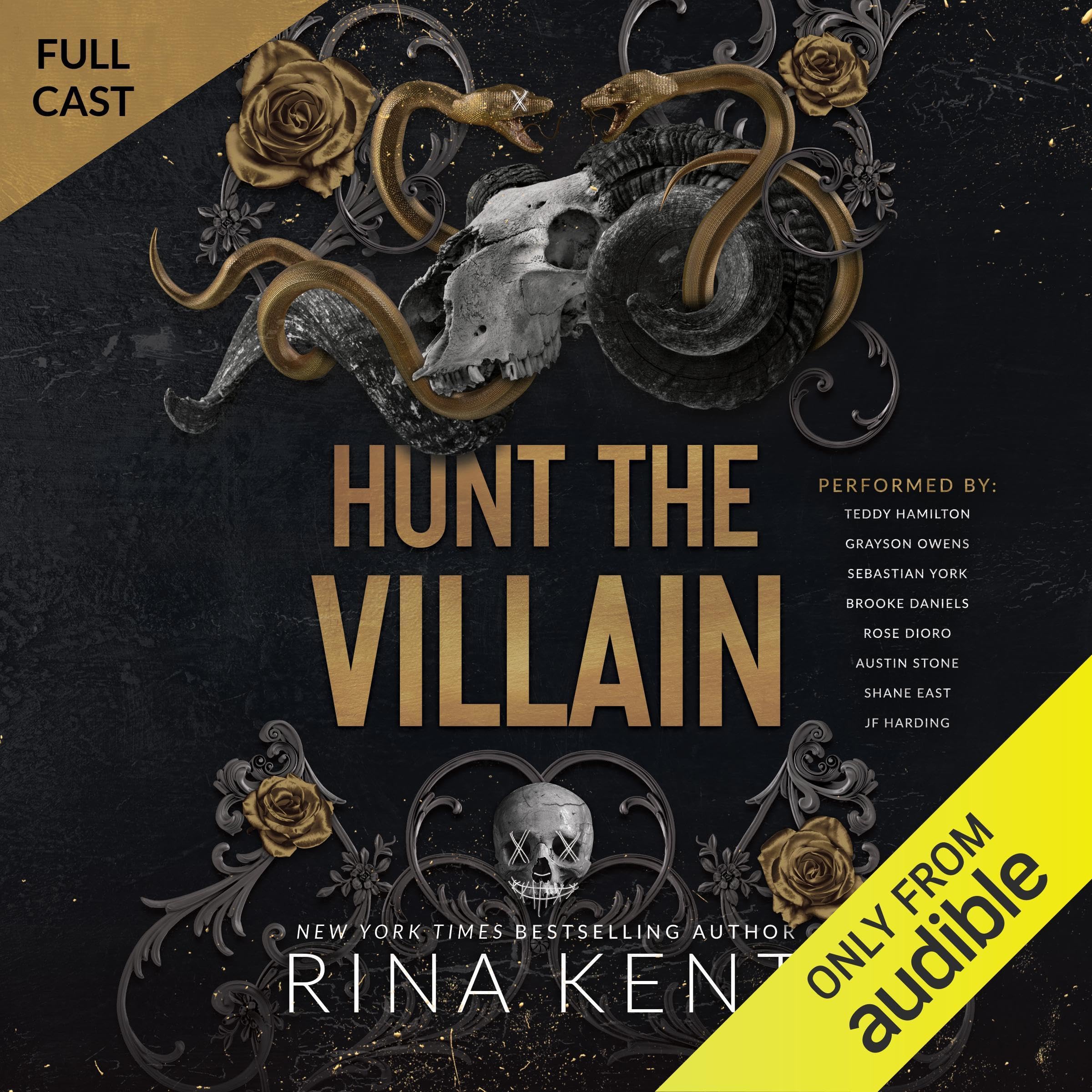 Hunt the Villain: A Dark MM College Mafia Romance
