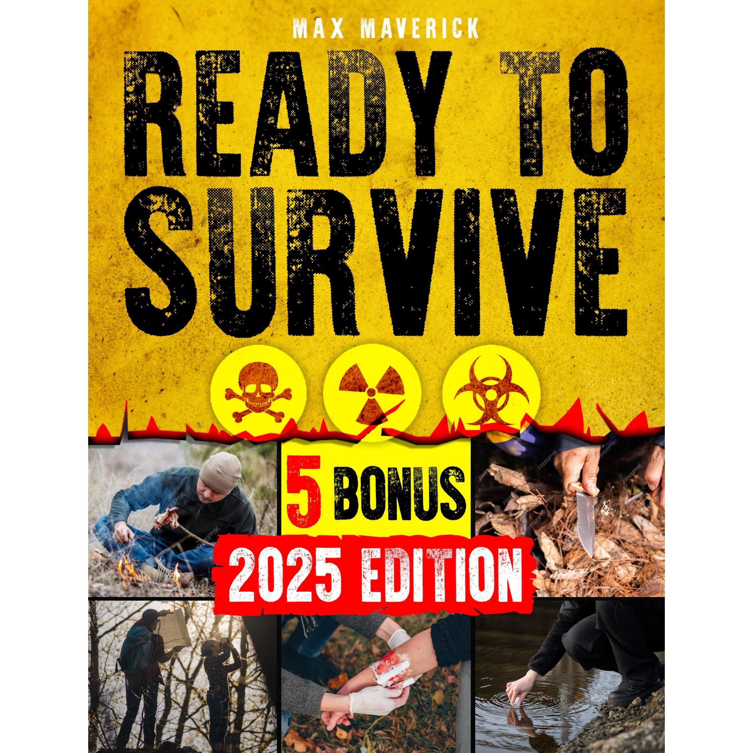 READY TO SURVIVE: Your Prepper's Survival Bible for Self-Sufficiency, Resil