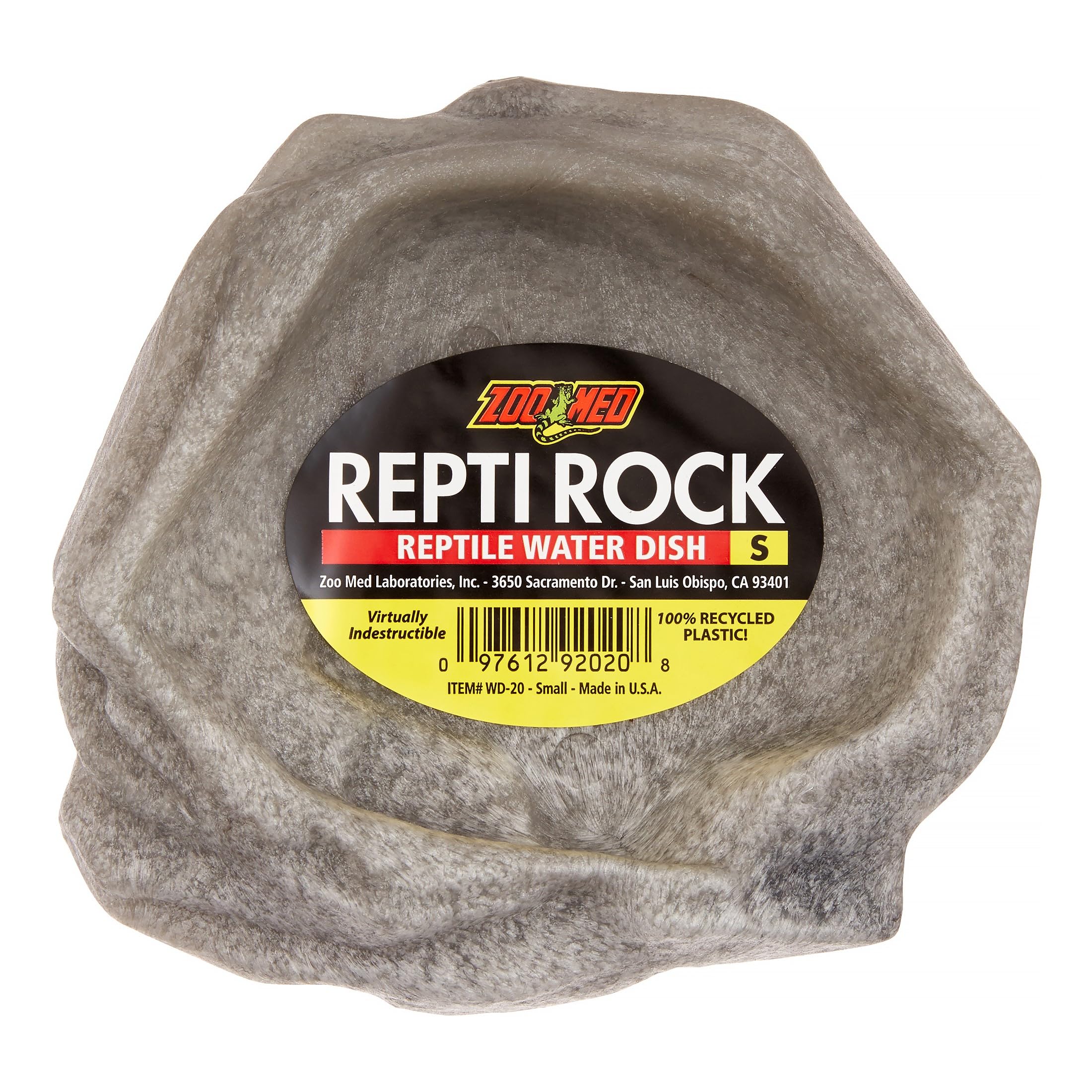 Zoo Med Reptile Rock Water Dish, Small