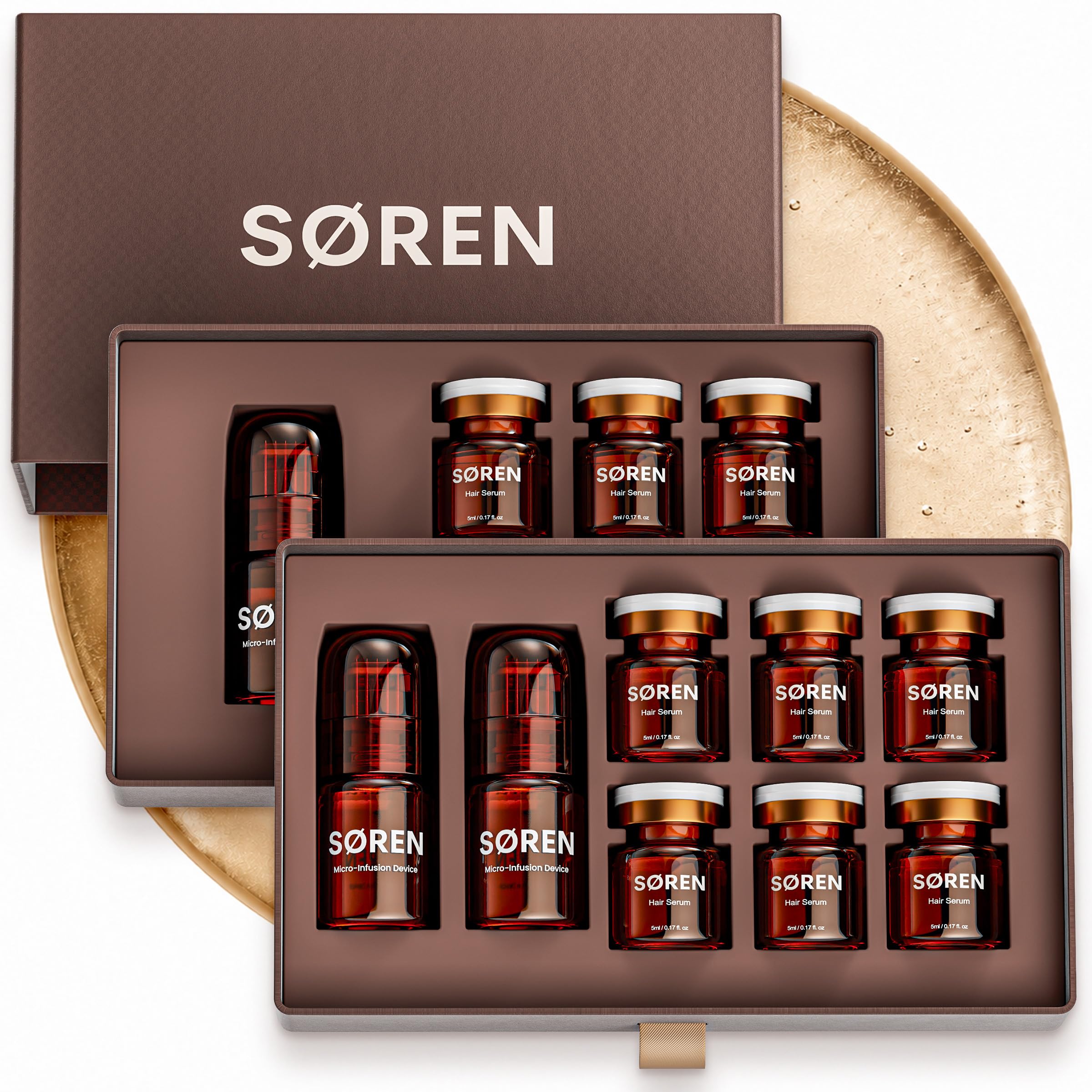 SØREN Micro Infusion Hair Renewal System by SOREN - Saw Palmetto & Peptide Scalp