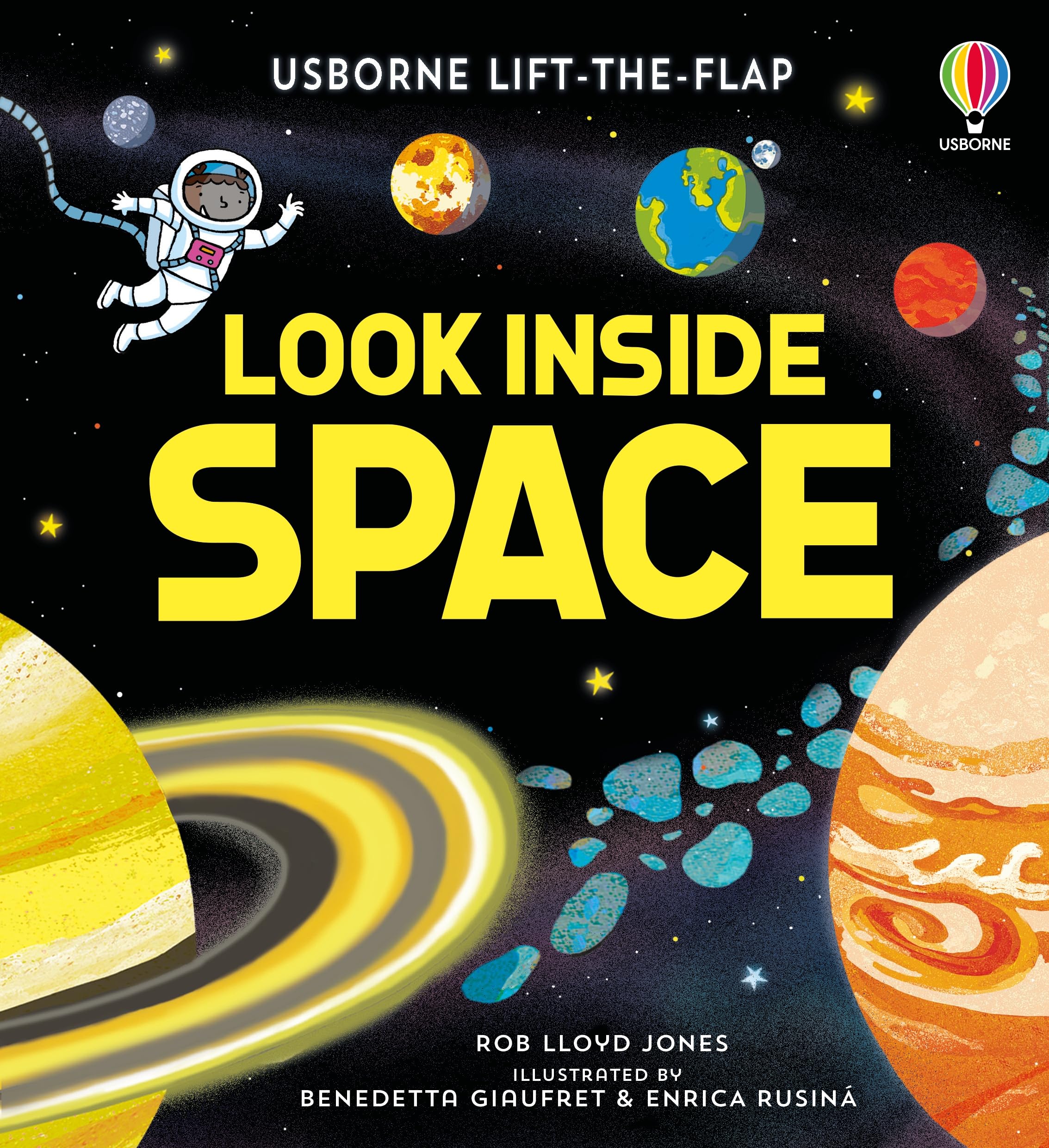 Usborne Look Inside Space: An Interactive Lift-the-Flap Introduction to Galaxies