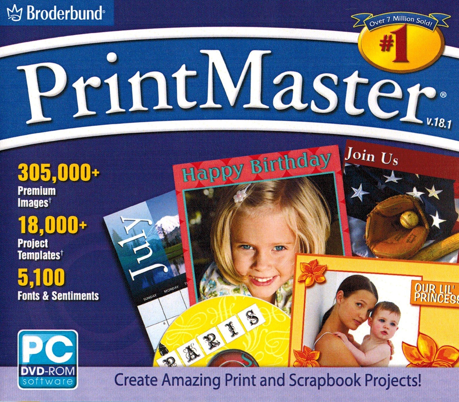 Broderbund PrintMaster Version 18.1