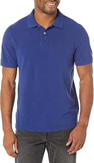 Amazon Essentials Men's Slim Fit Cotton Pique Polo Shirt