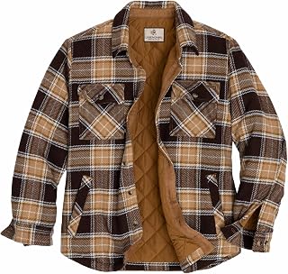 Legendary Whitetails Button Up Wool Insulated Shirt Jacket Giacca Camicia Uomo (Pacco da 1)