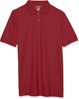 Izod School Uniform Short Sleeve Pique Polo Shirt Children and Youth