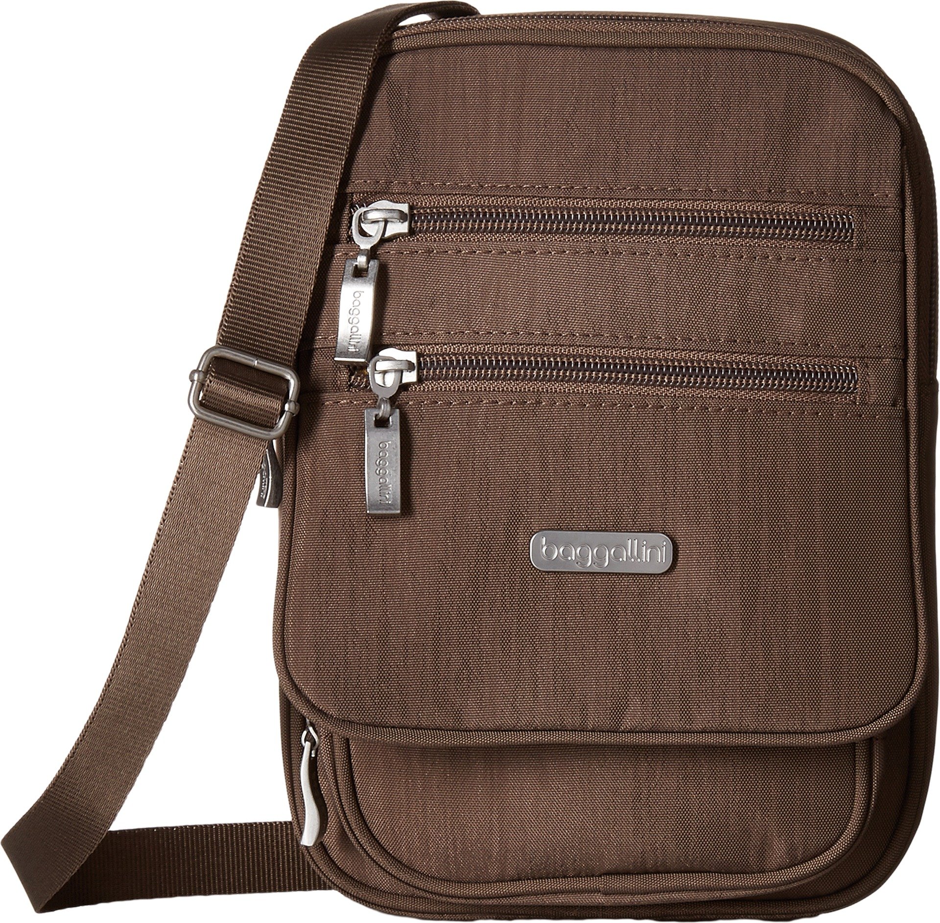 Baggallini Journey Crossbody Bag Multi-Pocketed Lightweight and Water Resistant 