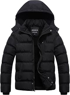 Men's Puffer Jacket Waterproof Winter Parka jacket Warm Thicken Ski Coat