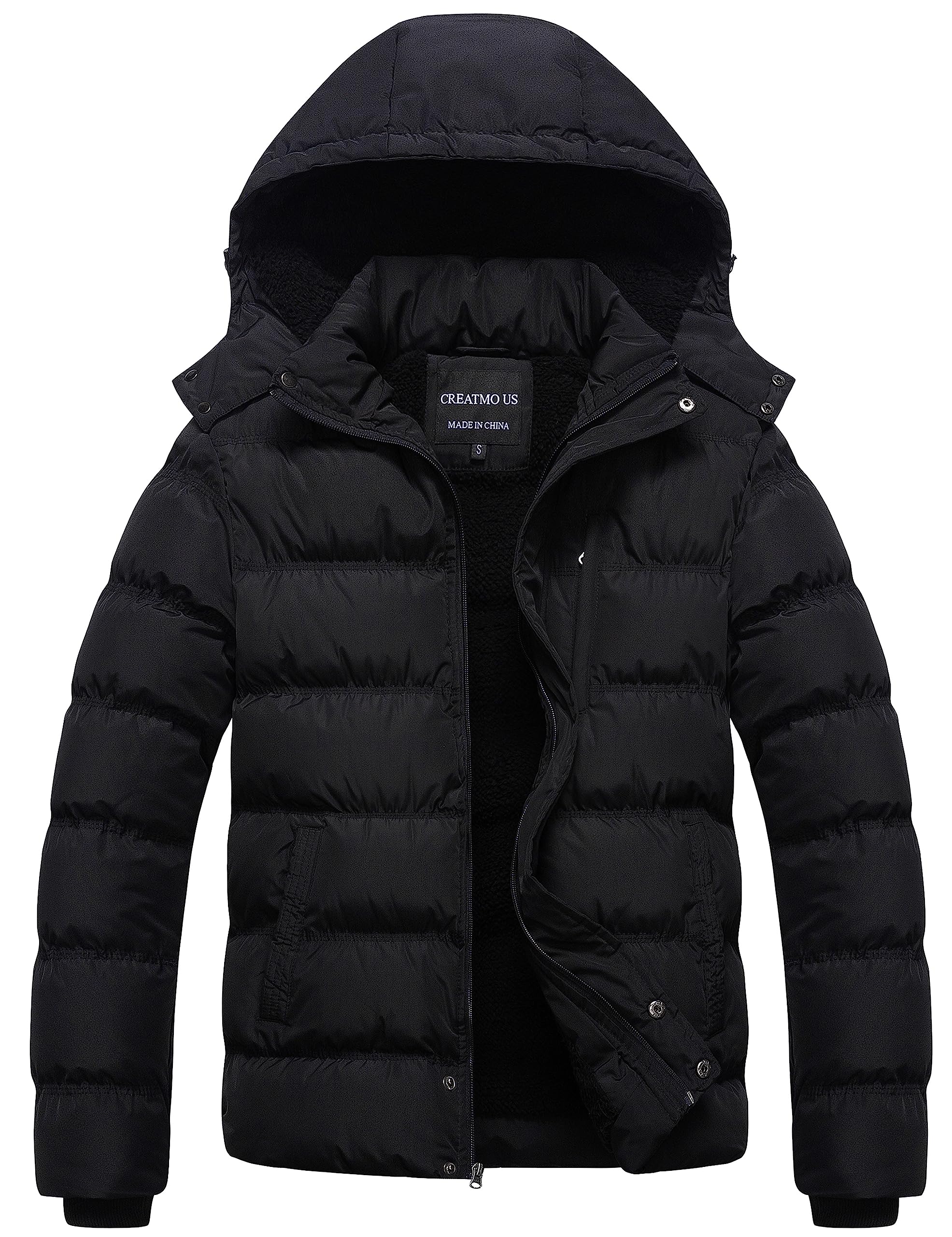 Men's Puffer Jacket Waterproof Winter Parka jacket Warm Thicken Ski Coat