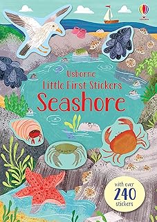 Little First Stickers Seashore: A Fun Beach Activity Book About Sea Creatures and Sandy Scenes for Children (Ages 3-5)