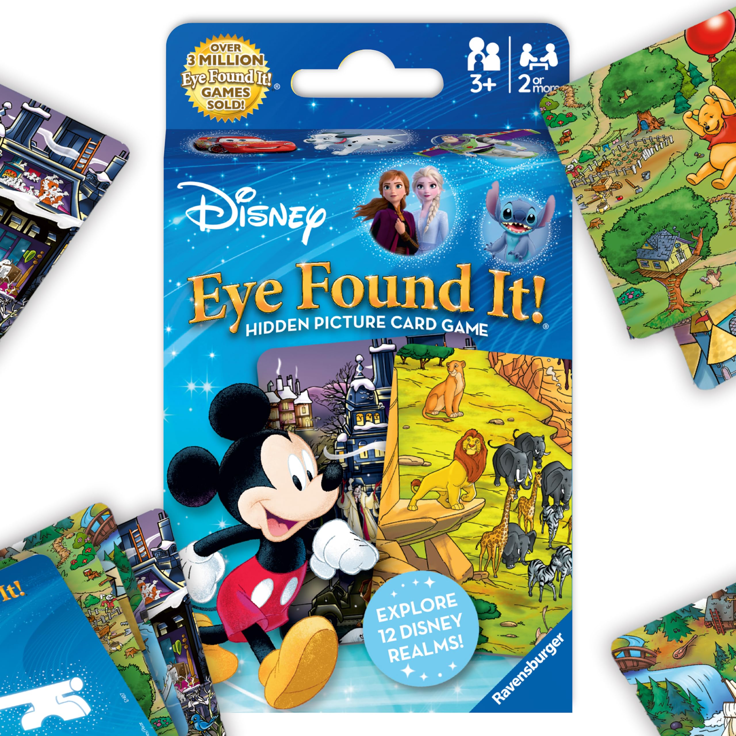 Ravensburger Eye Found It! World of Disney Card Game - Fun and Educational Spot 