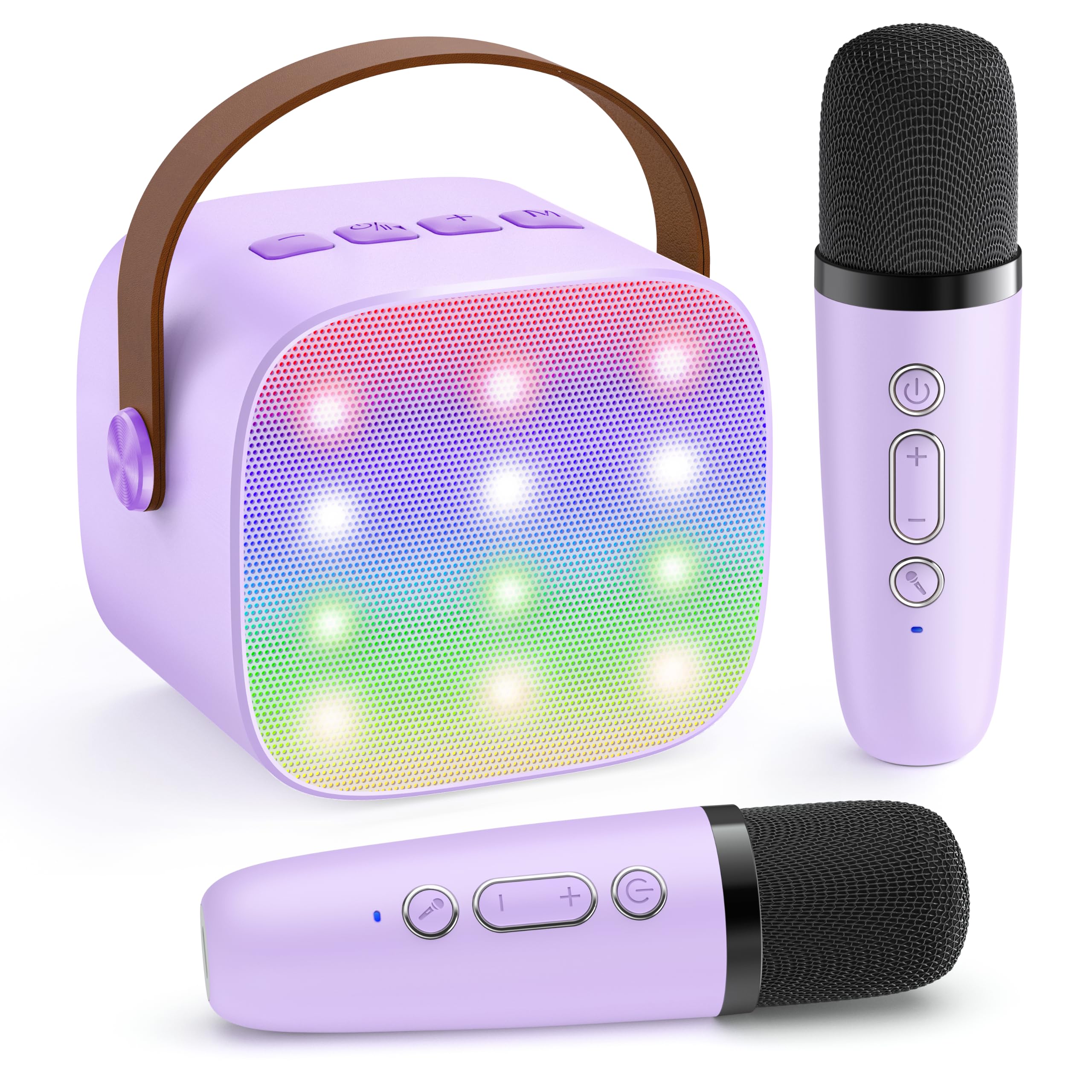 YLL Karaoke Machine for Kids, Birthday Gifts for Girls 3 4 5 6 7+Years Old | 2 W
