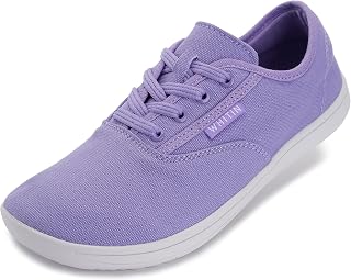 WHITIN Women's Wide Toe Box Canvas Barefoot Shoes W87