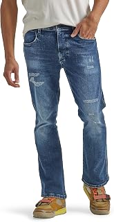 Wrangler Men's Free to Stretch Relaxed Fit Bootcut Jean