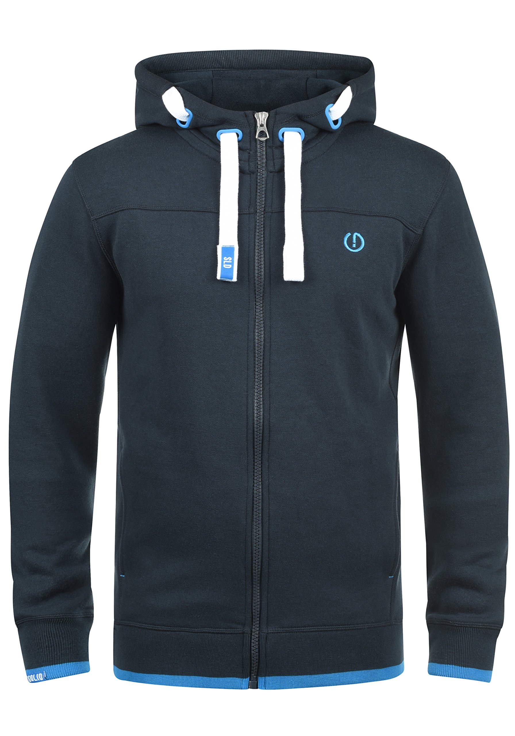 !Solid SDBenjaminZip Men's Hooded Sweatshirt with Hood with Zip Drawstring Cotto