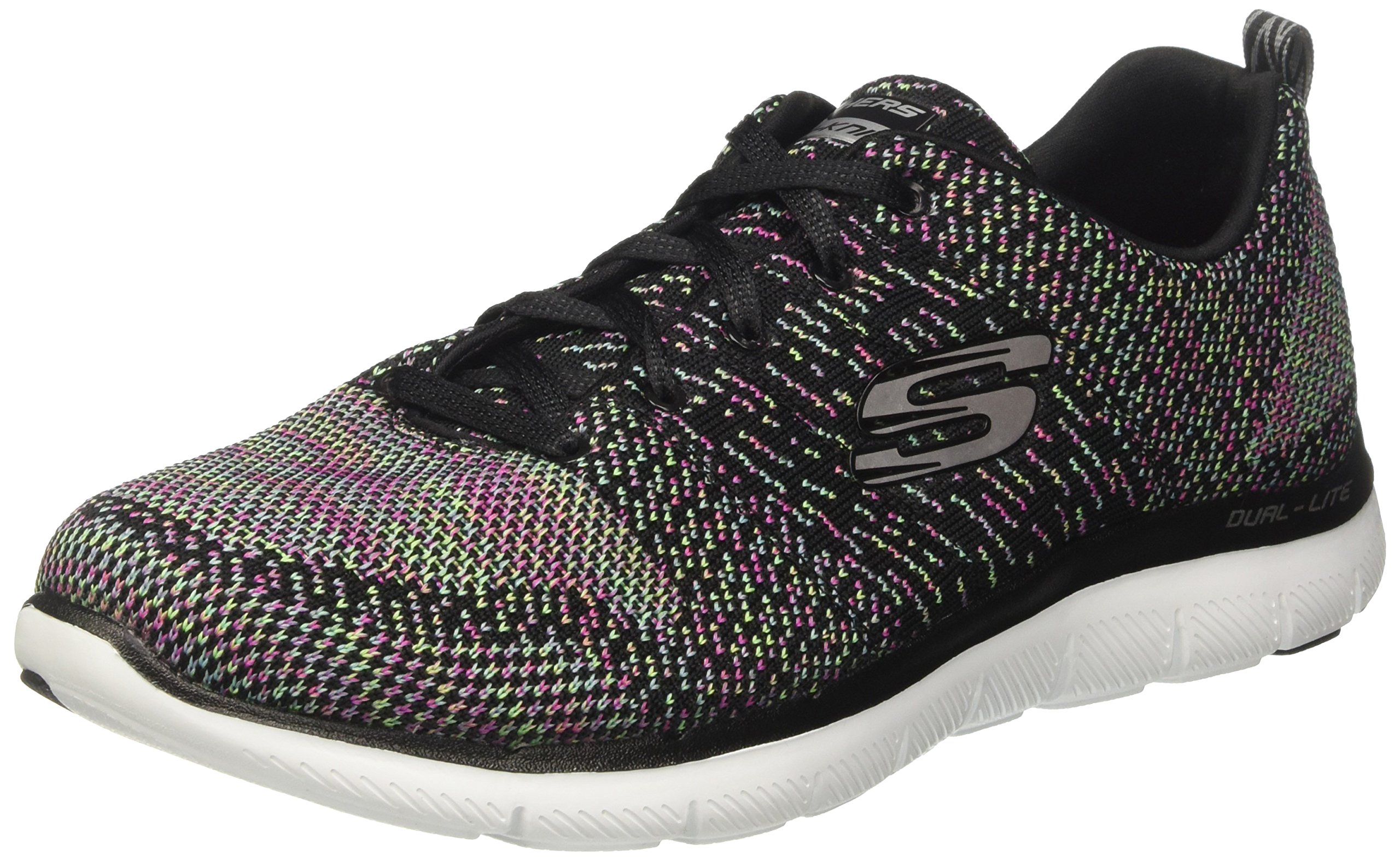 Skechers Flex Appeal 2.0-High Energy, Women's Sports Shoes, Grey, 8 UK