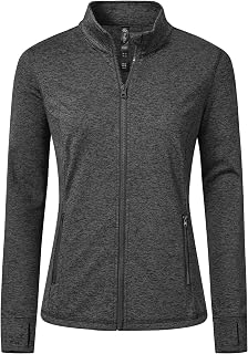 MoFiz Women's Sports Jacket Zip Fleece Sweatshirt for Sports
