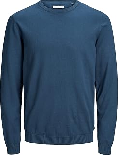 JACK & JONES Male Knitted Jumper Plain Knitted Jumper