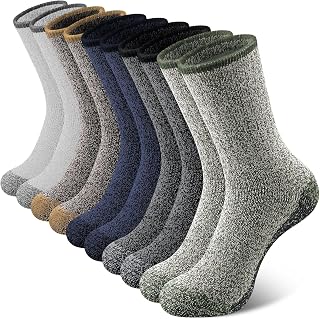 SIMIYA Merino Wool Socks for Men, Winter Thick Hiking Socks