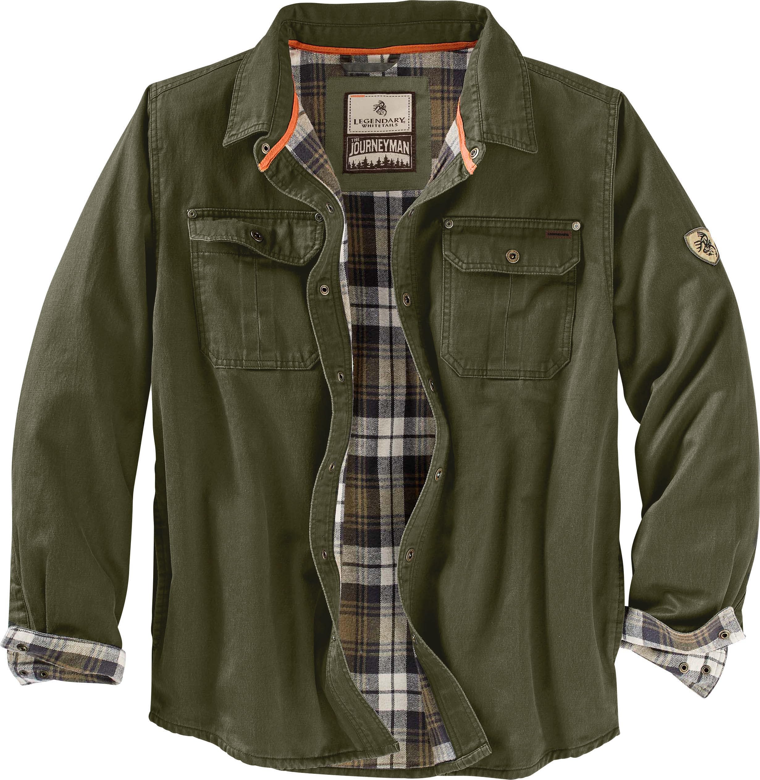 Legendary Whitetails Journeyman Rugged Men's Jacket Shirt Jacket