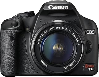 Canon EOS Rebel T1i 15.1 MP CMOS Digital SLR Camera with 3-Inch LCD and EF-S 18-55mm f/3.5-5.6 IS Lens (Renewed)