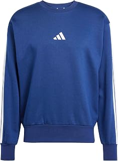 adidas Men's Essentials 3-Stripes French Terry Sweatshirt