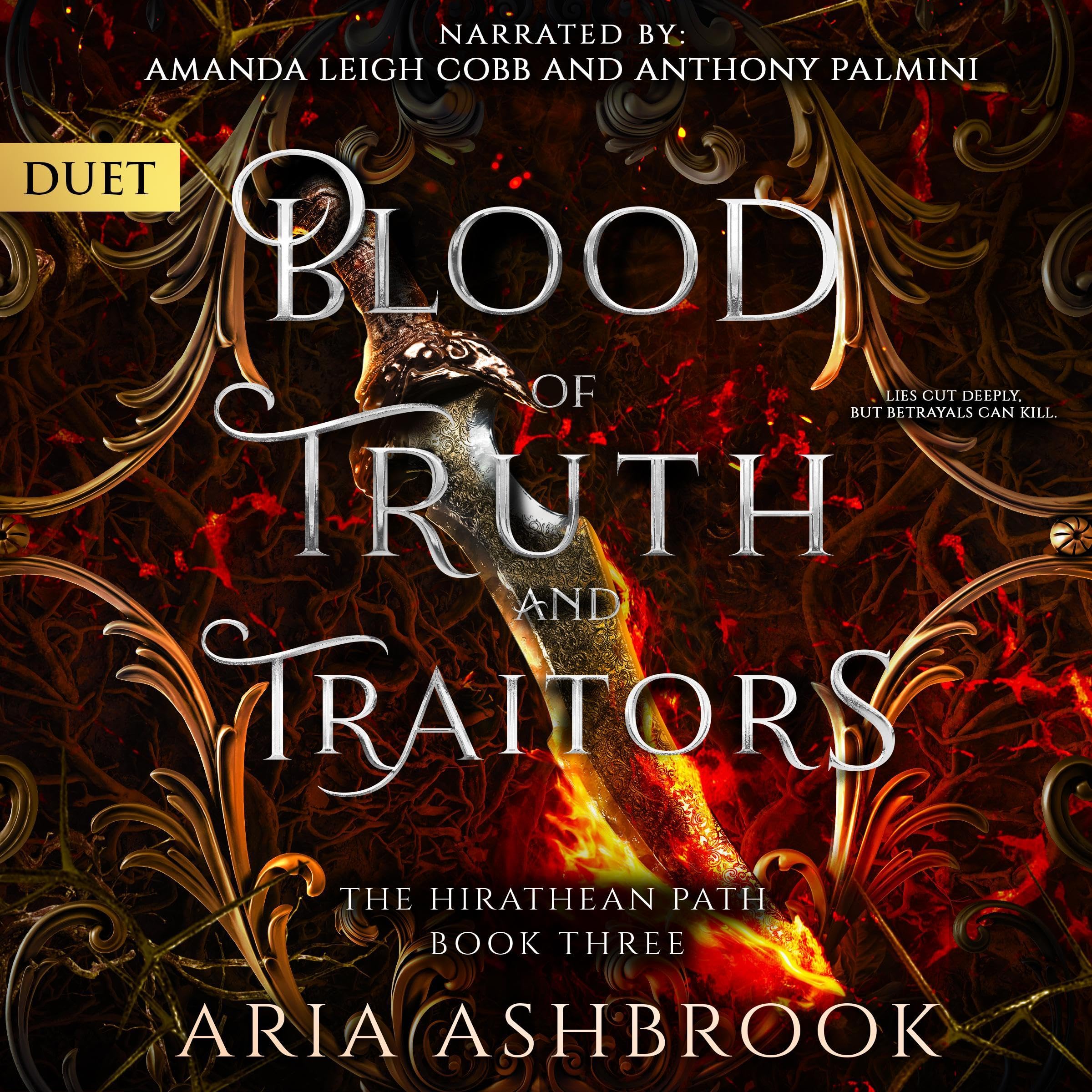 Blood of Truth and Traitors: A Dark Enemies to Lovers Fantasy Romance Novel (The