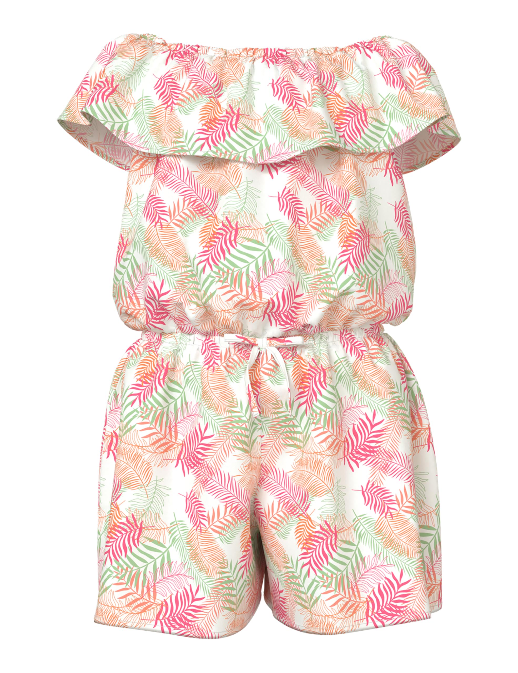 NAME IT Nkfvinaya Ss Girls' Short Jumpsuit