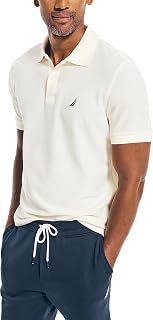 Nautica Classic Fit Short Sleeve Soft Cotton Polo Shirt Men (Pack of 1)