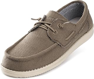 WHITIN Mocassins à enfiler pour homme | Chaussures bateau décontractées | Semelle rembourrée ultra flexible