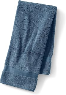 Lands' End Supima Cotton Towels Bath Sheet, 1 Piece Bering Sea Blue