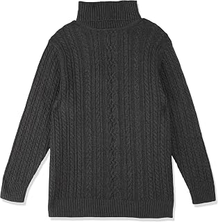 Amazon Essentials Women's Standard Fisherman Cable Turtleneck Sweater