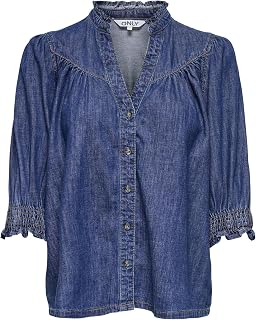 ONLY Onlraya AKM Noos Women's 3/4 DNM T-Shirt