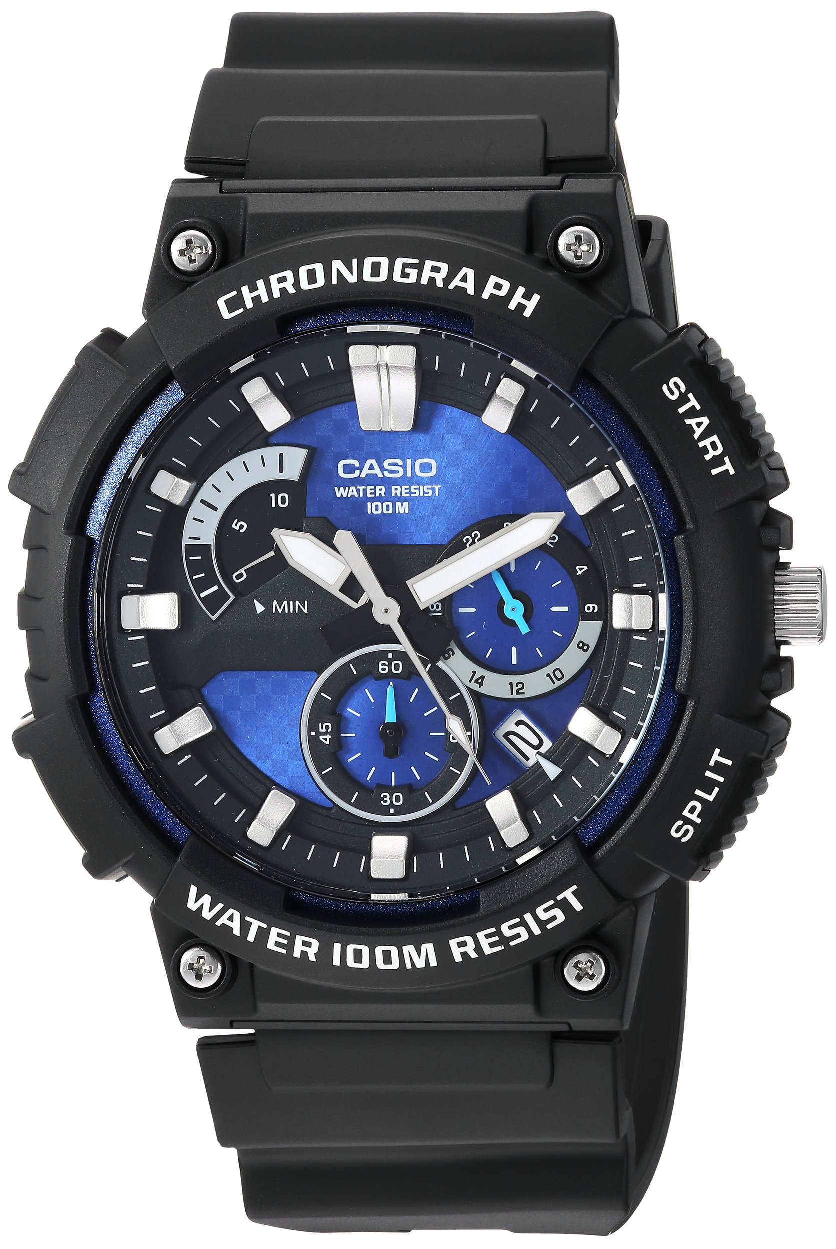 Casio MCW200H Series | Men’s Analog Watch |100M WR | Retrograde Chronograph | 1 