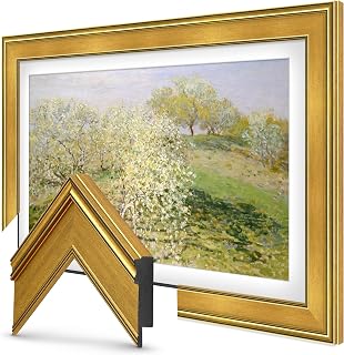 Antique Gold 65" Deco TV Frame for Samsung The Frame/Pro TVs