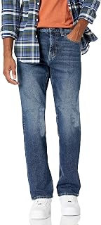 Amazon Essentials Men's Slim Fit Stretch Jeans, Bootcut – Colours Out of Production