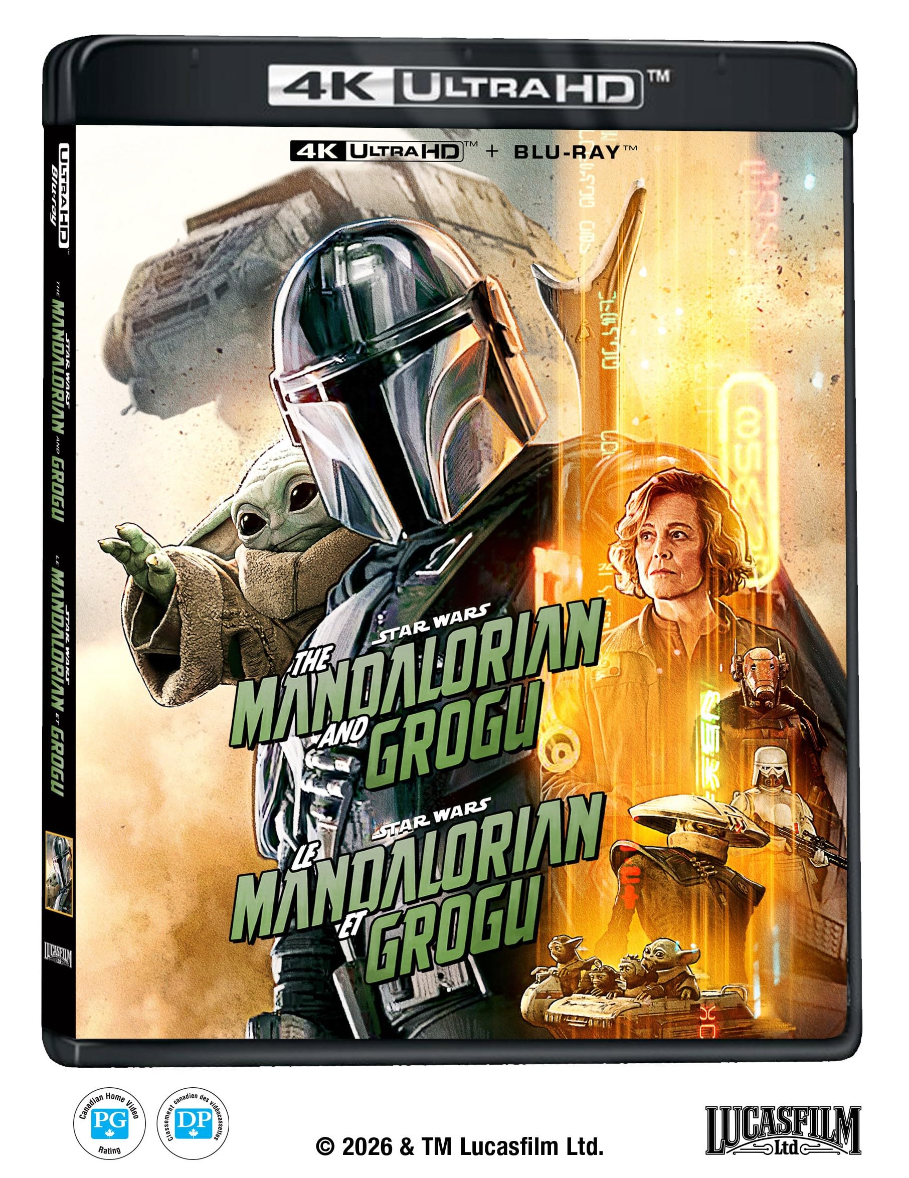 The Mandalorian And Grogu - Bilingual - UHD/BD Combo [Blu-ray]