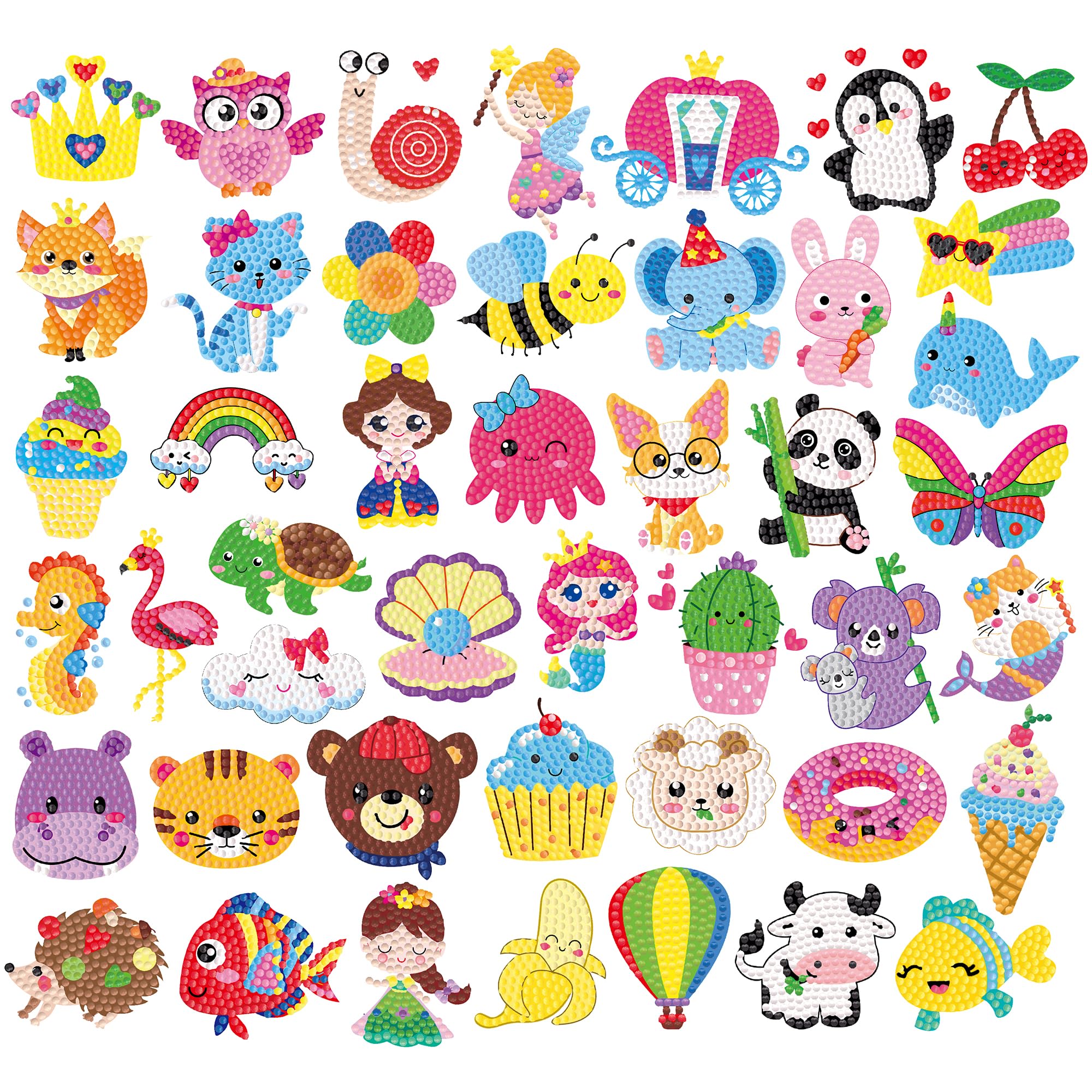Labeol Diamond Art Kits for Kids Boys and Girls Ages 6-8-10-12 Easy to DIY Creat