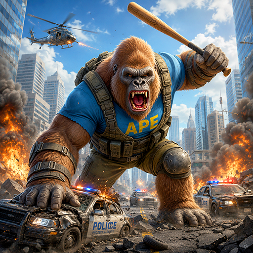 Monkey Crime City: Mafia Boss