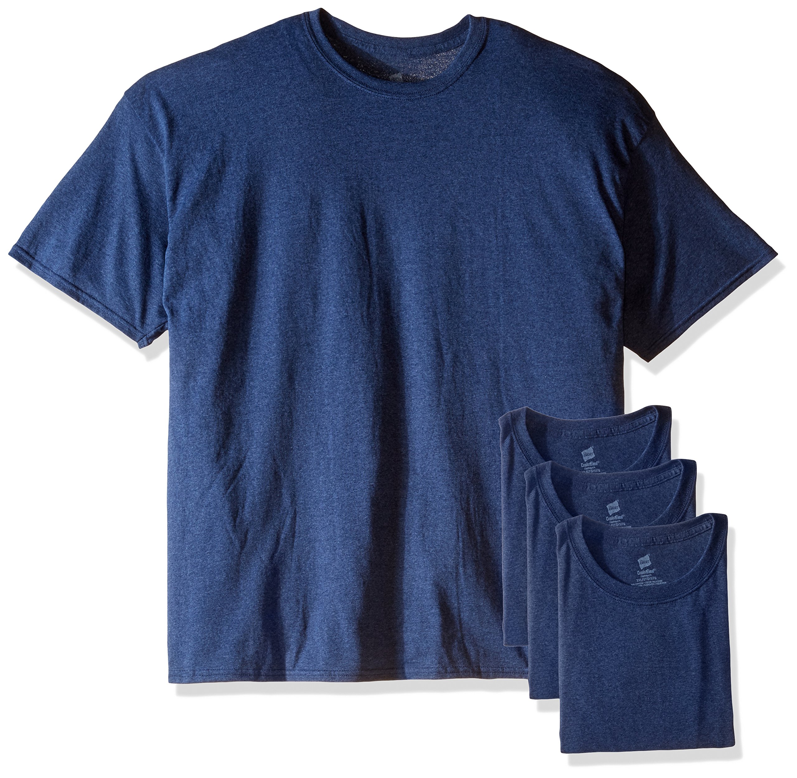 Hanes Mens Ecosmart Short Sleeve Tee Value Pack 4-Pack (O51704)