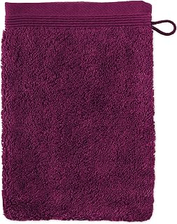 möve Superwuschel wash glove 15 x 20 cm made of 100% cotton, berry