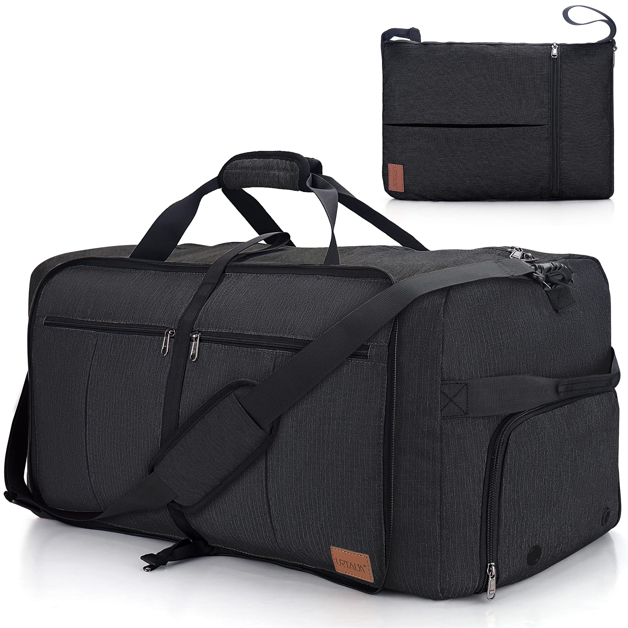 120L Foldable Collapsible Waterproof Travel Duffel Bag for Men and Women | with 