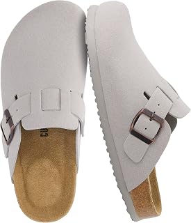 CUSHIONAIRE Women's Hana Clogs with Cork Footbed and Comfort Large Widths Available