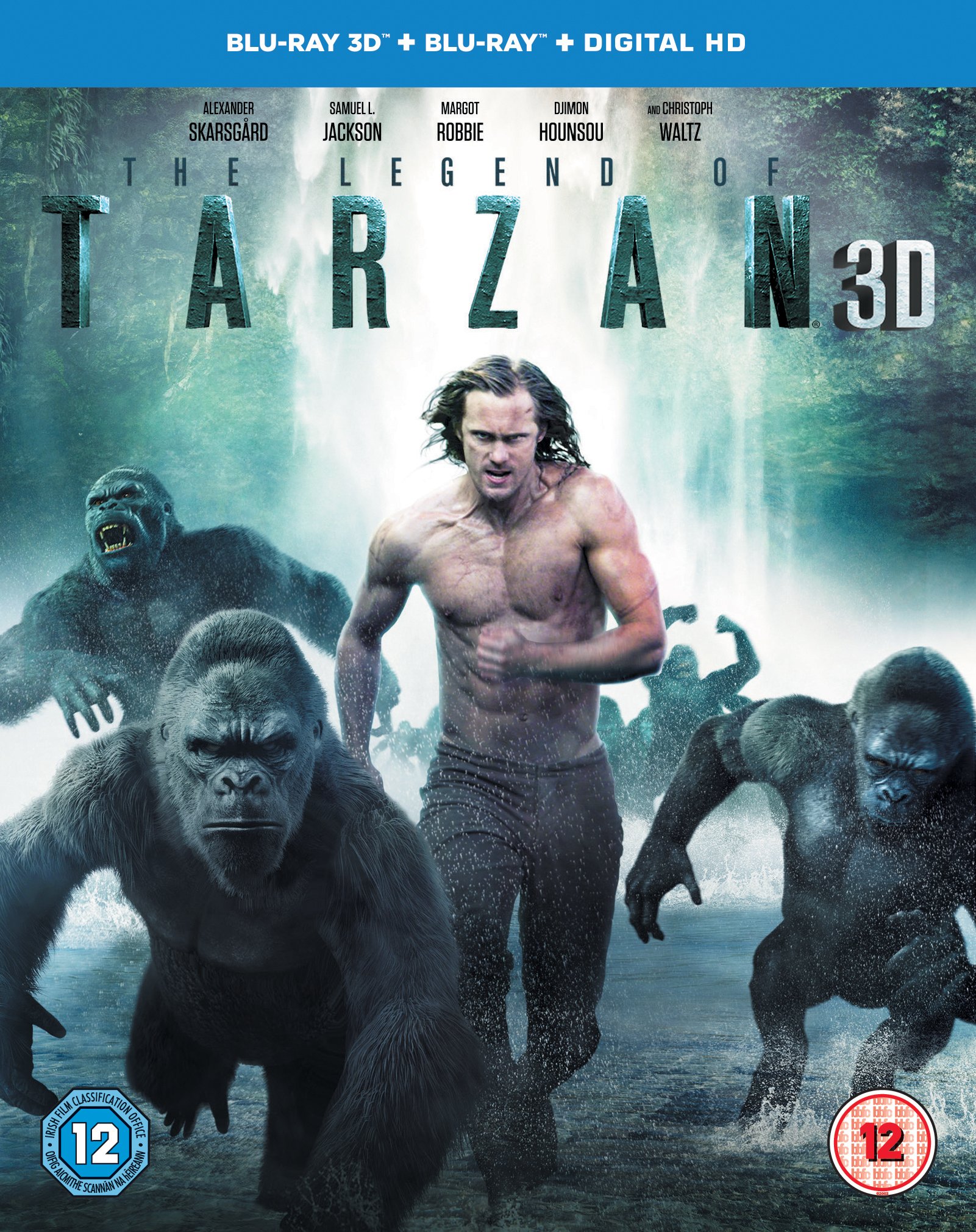 The Legend of Tarzan [Includes Digital Download] (Blu-ray 3D)