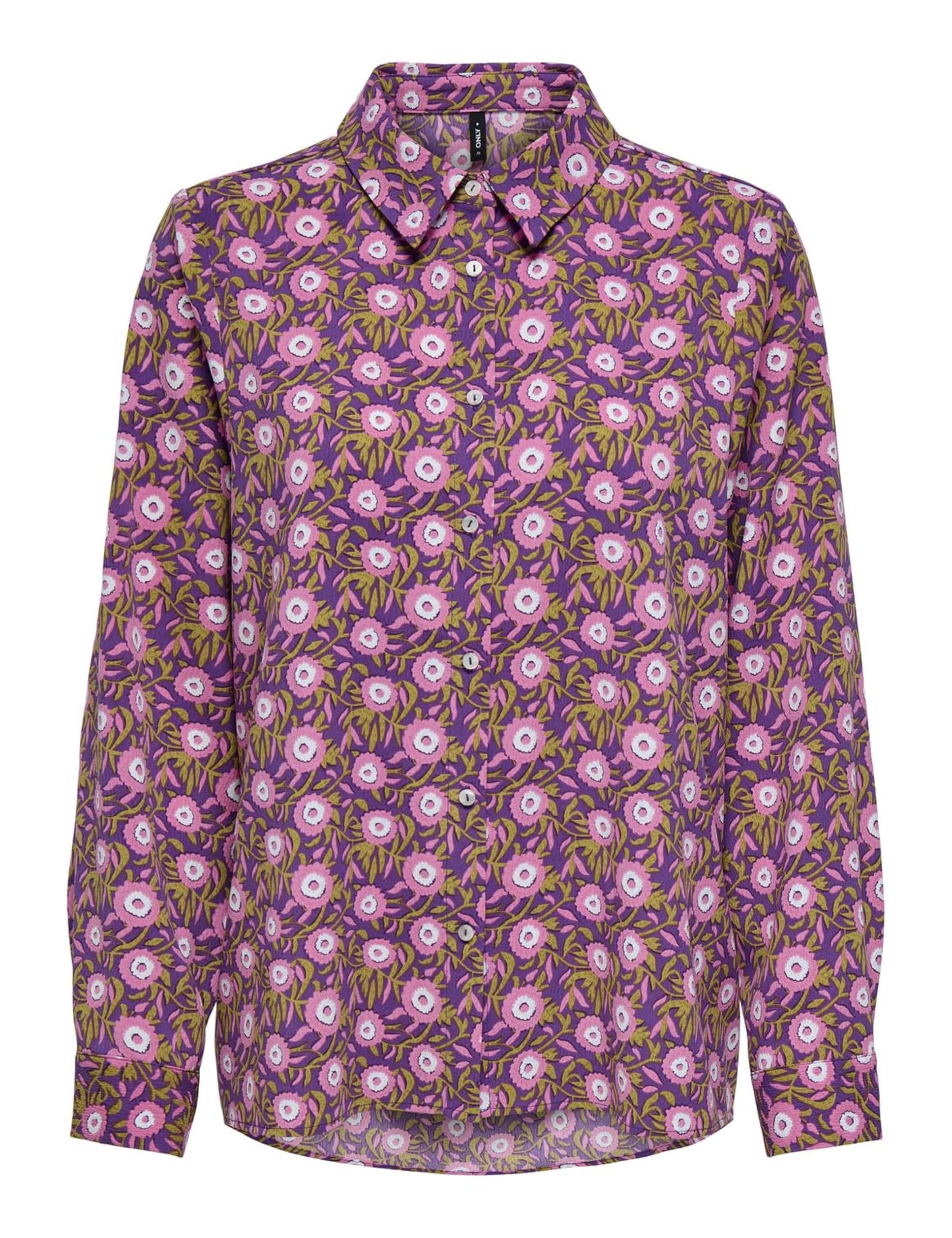 Onlnova Life Vis L/S New Grace Shirt
