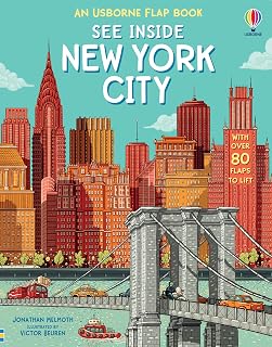See Inside New York City: An Illustrated Flap Book About Famous New York City Landmarks for Children (Ages 7-11)