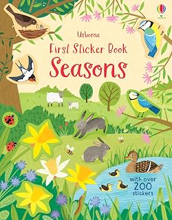 First Sticker Book Seasons: A Fun Activity Book About the Four Seasons for Children (Ages 3-5)
