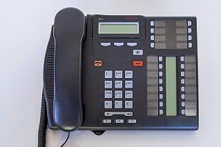 Nortel Avaya T7316E Digital Norstar Telephone in Charcoal Color (Renewed)