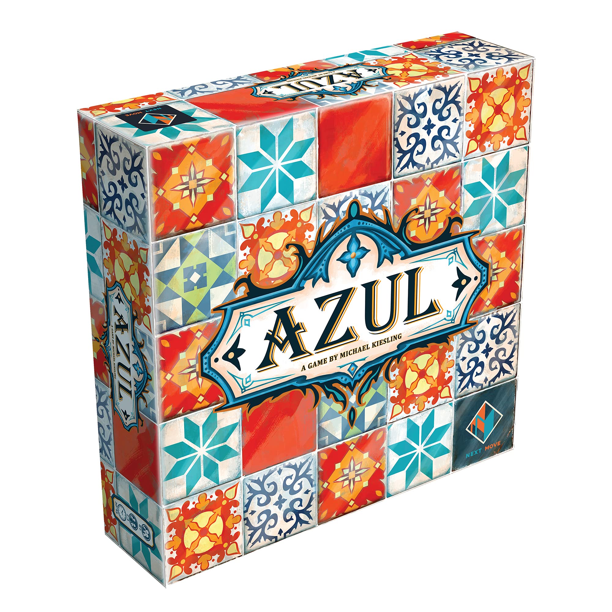 Azul Mosaic Tile-Placement Strategy Board Game, 2-4 Players, 30-45 Min | For mos
