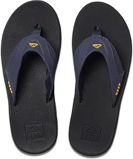 Reef Flip Flops, Fanning Black///White