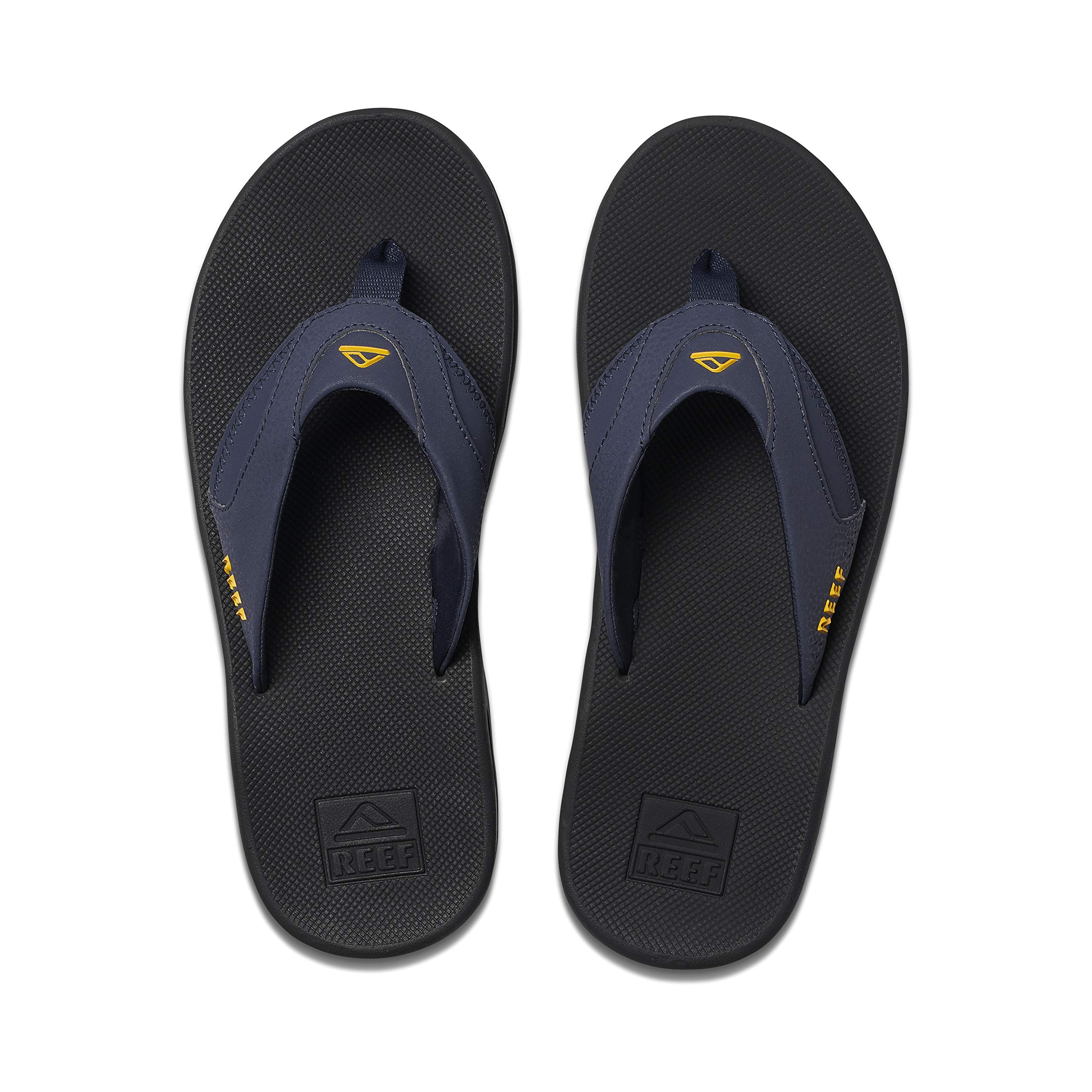 Reef Flip Flops, Fanning Black///White